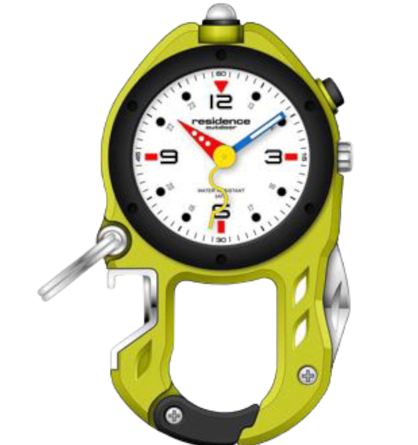 Backpacker Quartz Analog Watch Yellow