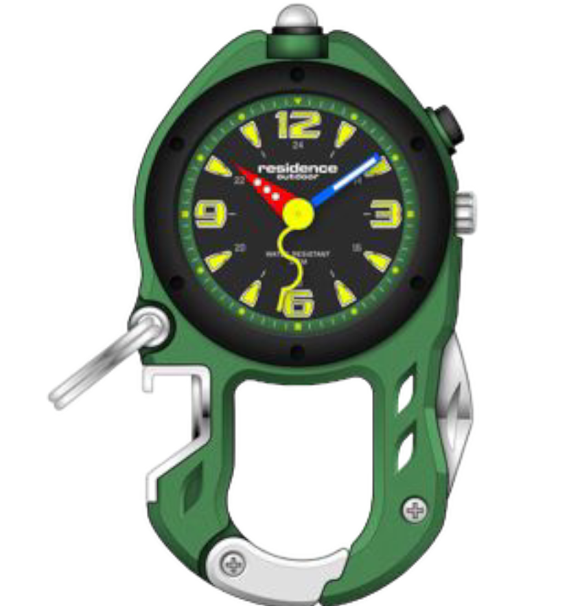 Backpacker Quartz Analog Watch Green