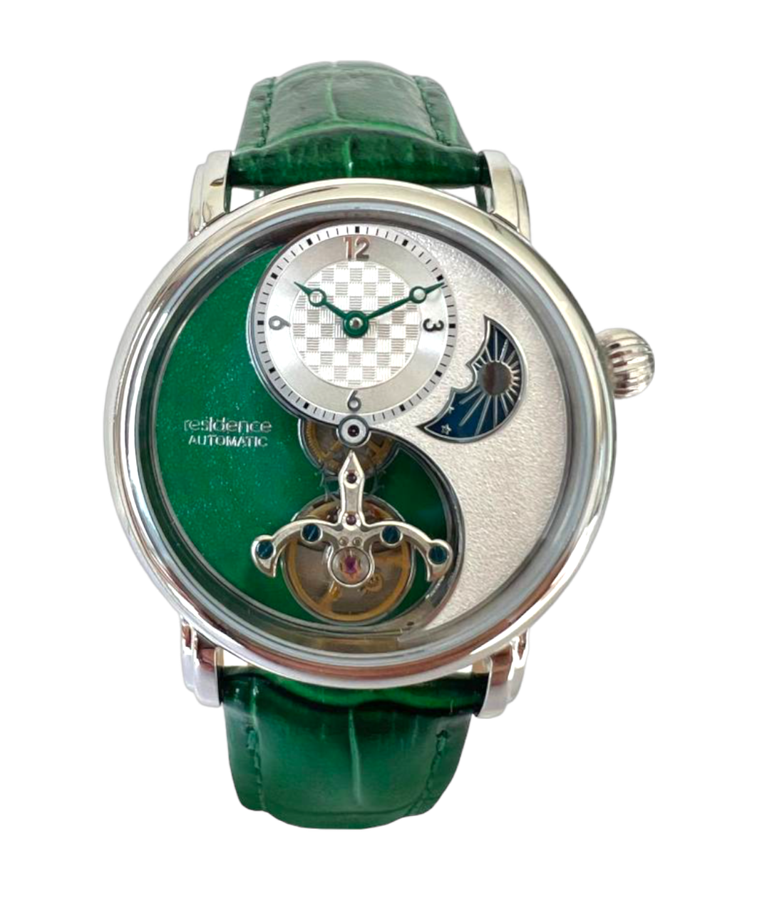 YIN YANG WATCH GREEN 37MM
