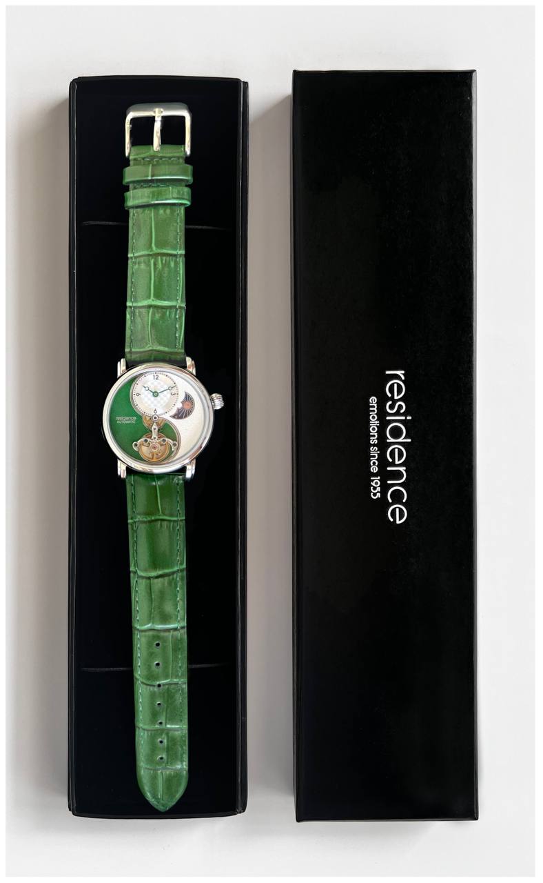 YIN YANG WATCH GREEN 37MM