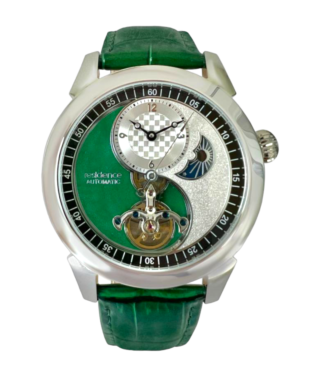 YIN YANG WATCH GREEN 44MM