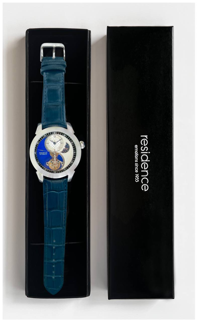 YIN YANG WATCH BLUE 44MM