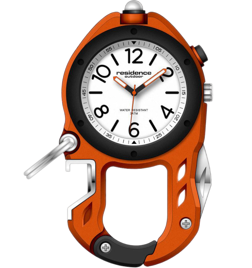 Backpacker Quartz Analog Watch Orange