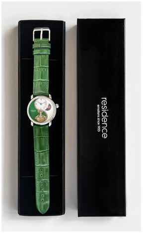 YIN YANG WATCH GREEN 37MM