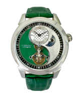 YIN YANG WATCH GREEN 44MM