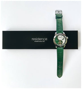 YIN YANG WATCH GREEN 44MM