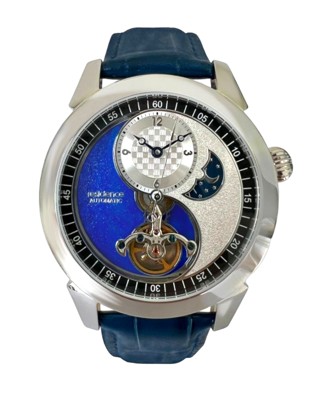 YIN YANG WATCH BLUE 44MM