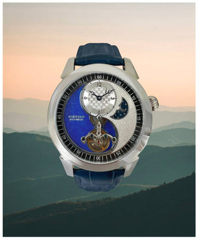 YIN YANG WATCH BLUE 44MM