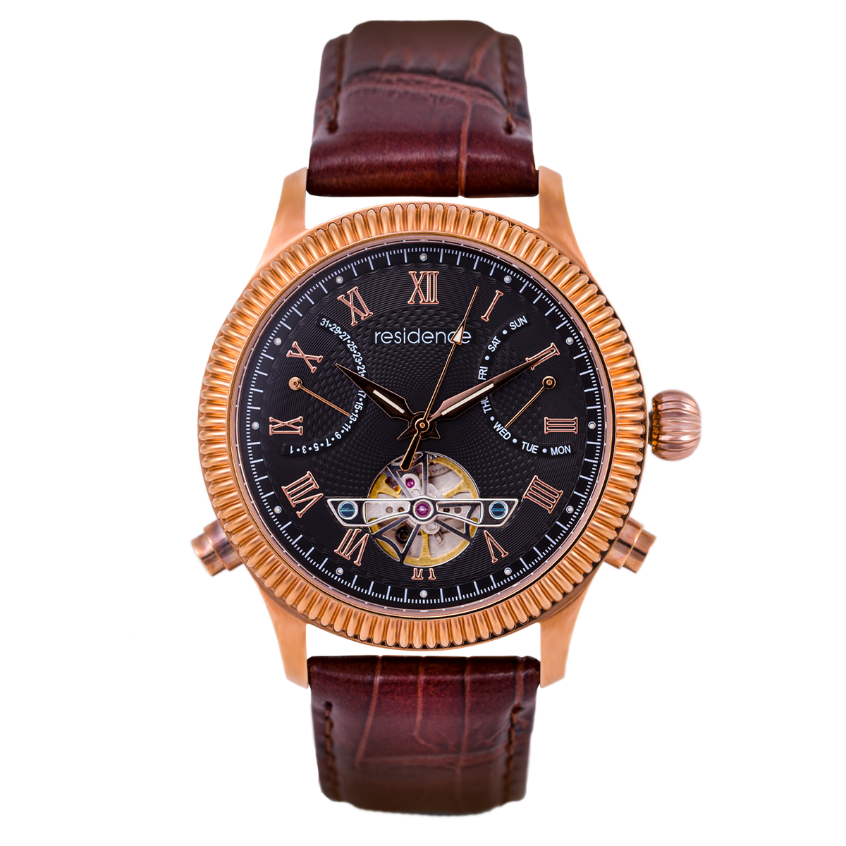 Aviator Copper Watch