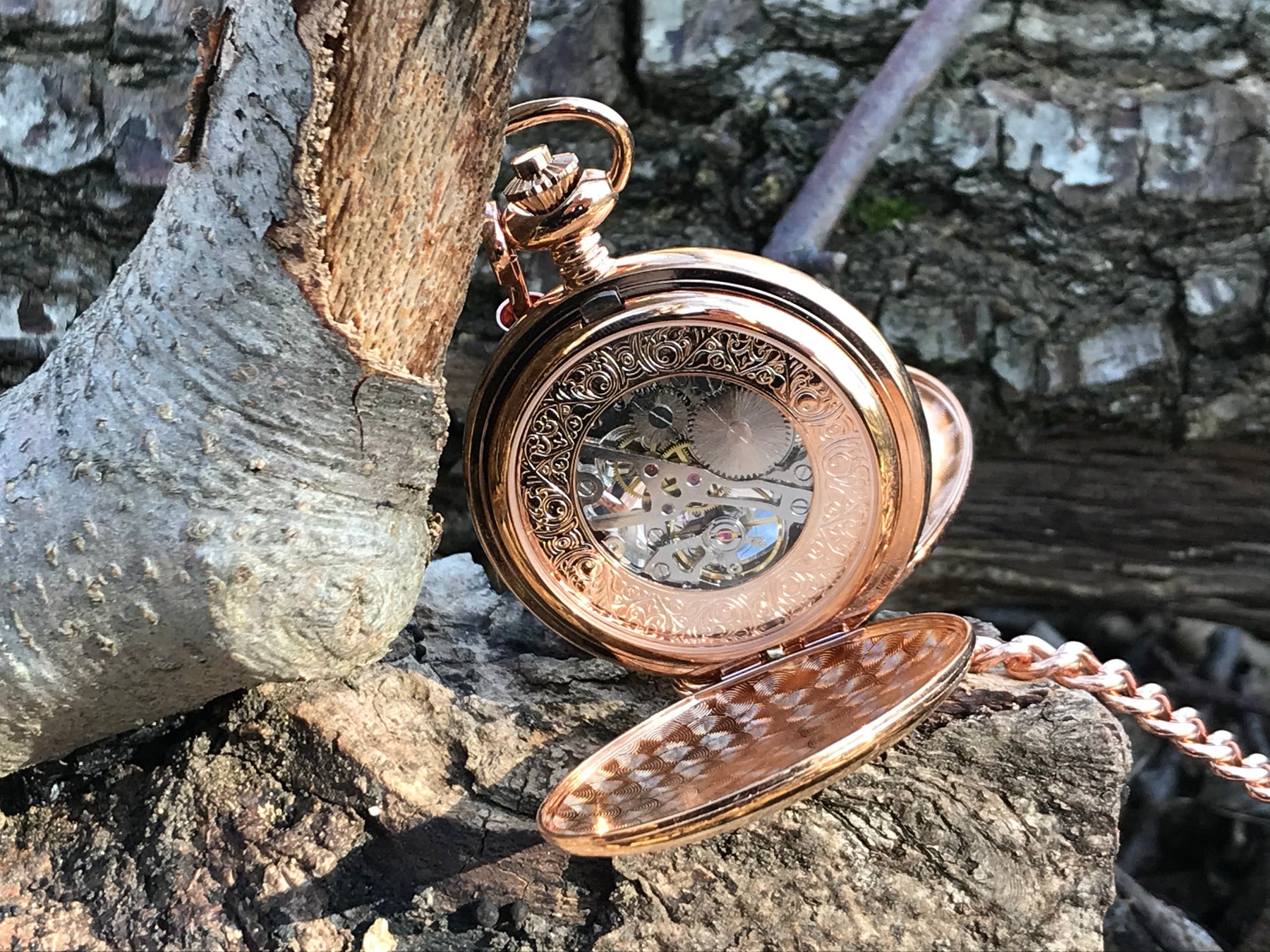 Rosé-Gold Pocketwatch