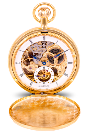 Big Double Cover Gold Pocketwatch