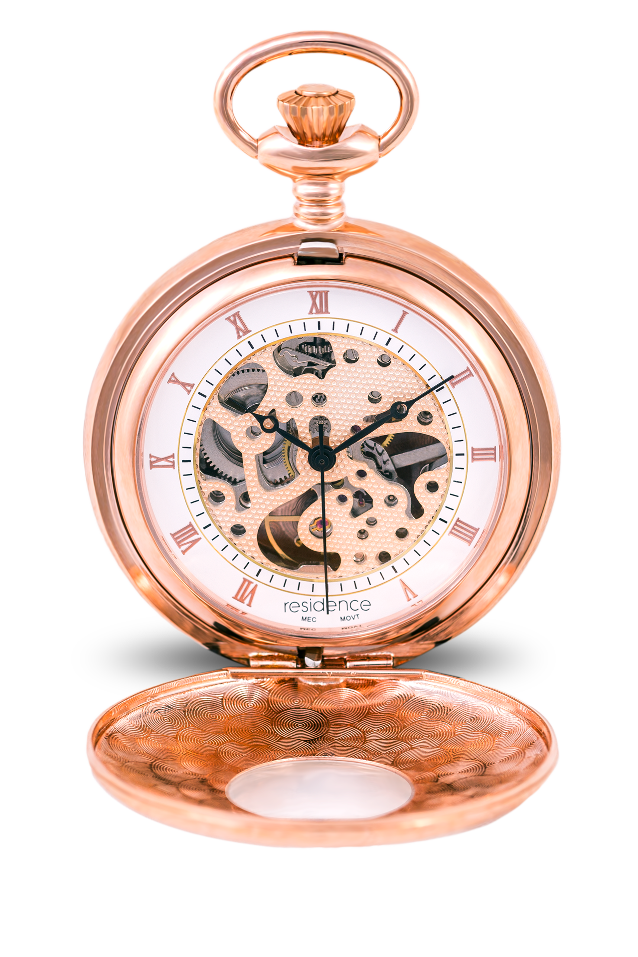 Pocket watch rose gold discount