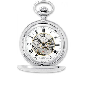 Double Cover Silver Pocketwatch
