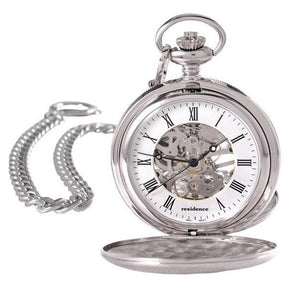 Double Cover Silver Pocketwatch